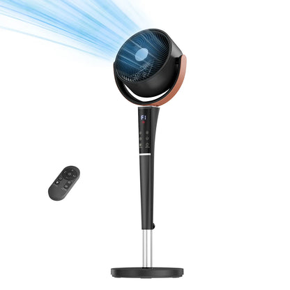 Quiet Adjustable Pedestal Fan with DC Motor