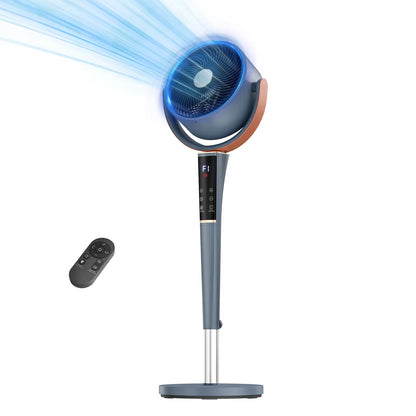 Quiet Adjustable Pedestal Fan with DC Motor