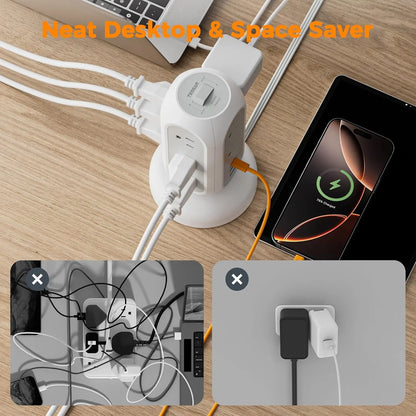 SummerGarden Tessan cable management is suitable for homes, offices, dormitories, kitchens, and other locations.