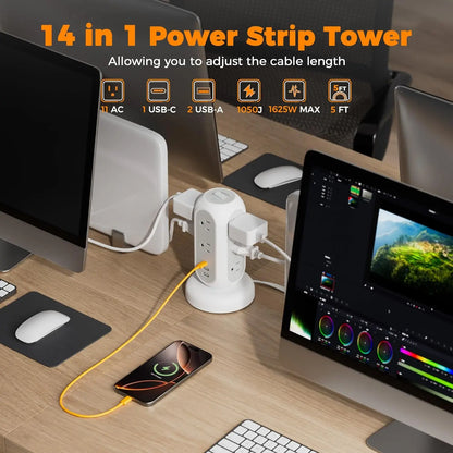 SummerGarden Tessan cable management is suitable for homes, offices, dormitories, kitchens, and other locations.