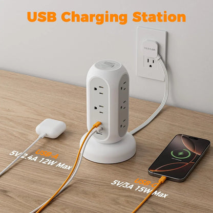 SummerGarden Tessan cable management is suitable for homes, offices, dormitories, kitchens, and other locations.