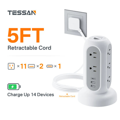 SummerGarden Tessan cable management is suitable for homes, offices, dormitories, kitchens, and other locations.